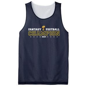 Fantasy Football Champion 2024 Football Champion Mesh Reversible Basketball Jersey Tank