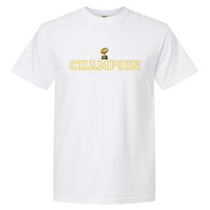 Fantasy Football Champion 2024 Football Champion Garment-Dyed Heavyweight T-Shirt