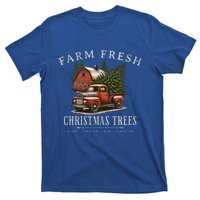 Farm Fresh Christmas Trees Rustic Farmhouse Vintage Truck Great Gift T-Shirt