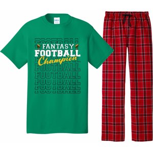 Fantasy Football Champion 2024 Football Champion Pajama Set