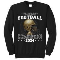 Fantasy Football Champion 2024 Shield Trophy Emblem Sweatshirt