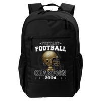 Fantasy Football Champion 2024 Shield Trophy Emblem Daily Commute Backpack