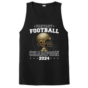 Fantasy Football Champion 2024 Shield Trophy Emblem PosiCharge Competitor Tank