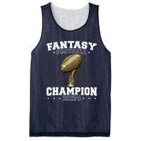 Fantasy Football Champion 2024 Shield Trophy Emblem Mesh Reversible Basketball Jersey Tank