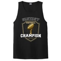 Fantasy Football Champion 2024 Shield Trophy Emblem PosiCharge Competitor Tank