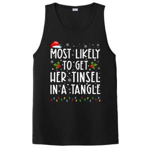 Festive Family Christmas Tinsel Tangle Favorites PosiCharge Competitor Tank