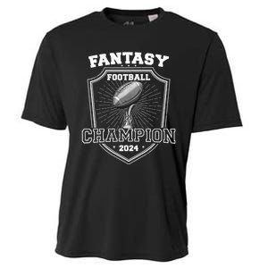 Fantasy Football Champion 2024 Football Champion Cooling Performance Crew T-Shirt