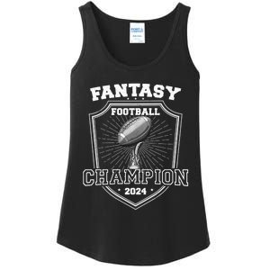 Fantasy Football Champion 2024 Football Champion Ladies Essential Tank