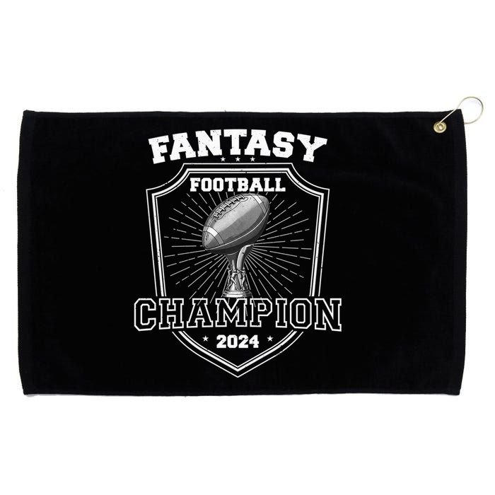 Fantasy Football Champion 2024 Football Champion Grommeted Golf Towel