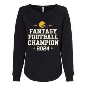 Fantasy Football Champion 2024 Womens California Wash Sweatshirt