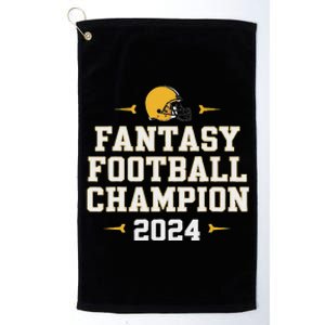 Fantasy Football Champion 2024 Platinum Collection Golf Towel