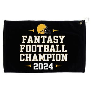 Fantasy Football Champion 2024 Grommeted Golf Towel