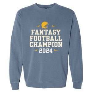 Fantasy Football Champion 2024 Garment-Dyed Sweatshirt