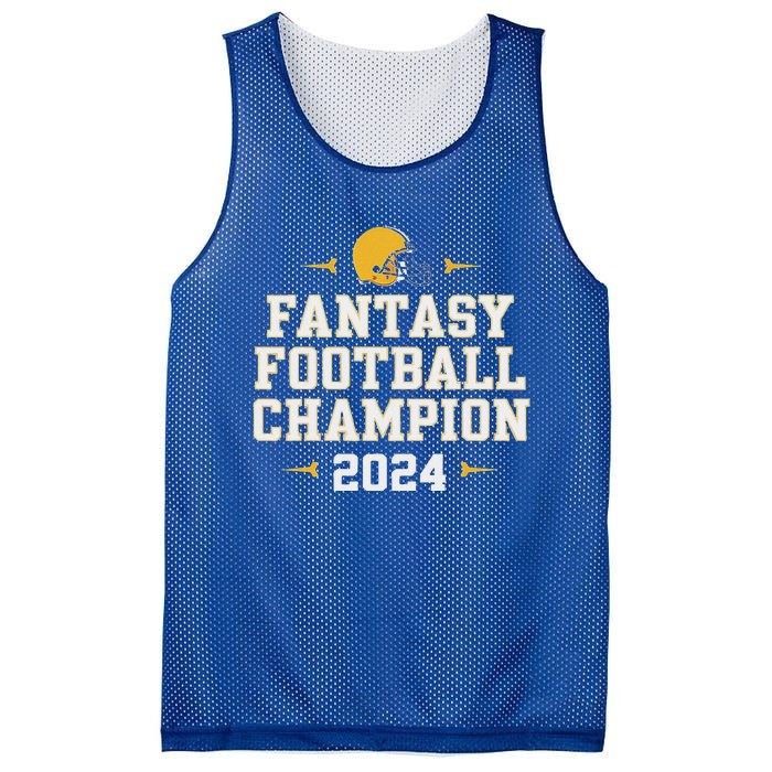 Fantasy Football Champion 2024 Mesh Reversible Basketball Jersey Tank