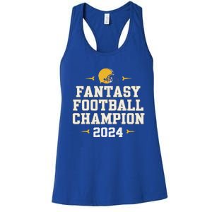 Fantasy Football Champion 2024 Women's Racerback Tank