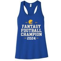 Fantasy Football Champion 2024 Women's Racerback Tank