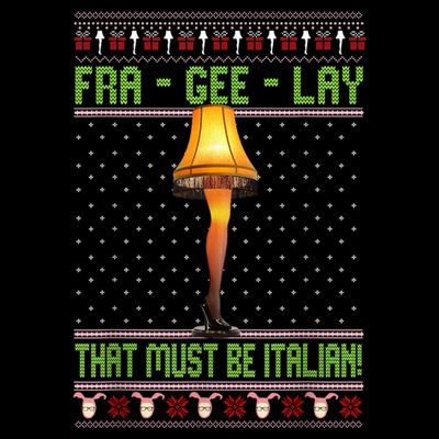 Frageelay Funny Christmas Fragile Italian Xmas T-Shirt
