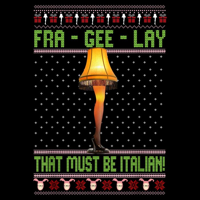 Frageelay Funny Christmas Fragile Italian Xmas 16 in Basic Backpack