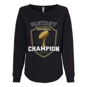 Fantasy Football Champion 2024 Womens California Wash Sweatshirt