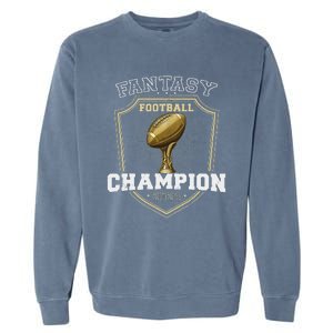 Fantasy Football Champion 2024 Garment-Dyed Sweatshirt