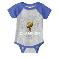 Fantasy Football Champion 2024 Infant Baby Jersey Bodysuit