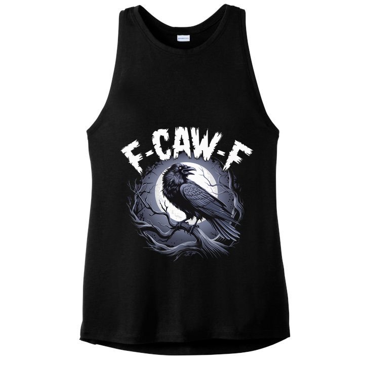 F-Caw-F Ladies PosiCharge Tri-Blend Wicking Tank