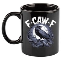 F-Caw-F 11oz C Handle Ceramic Mug