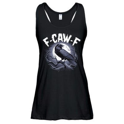 F-Caw-F Ladies Essential Flowy Tank