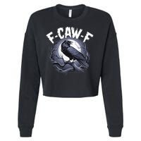F-Caw-F Cropped Pullover Crew