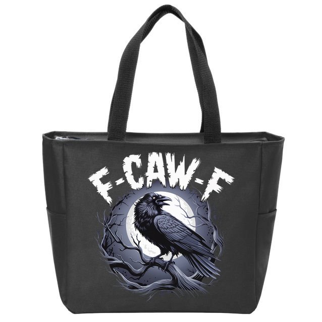 F-Caw-F Zip Tote Bag