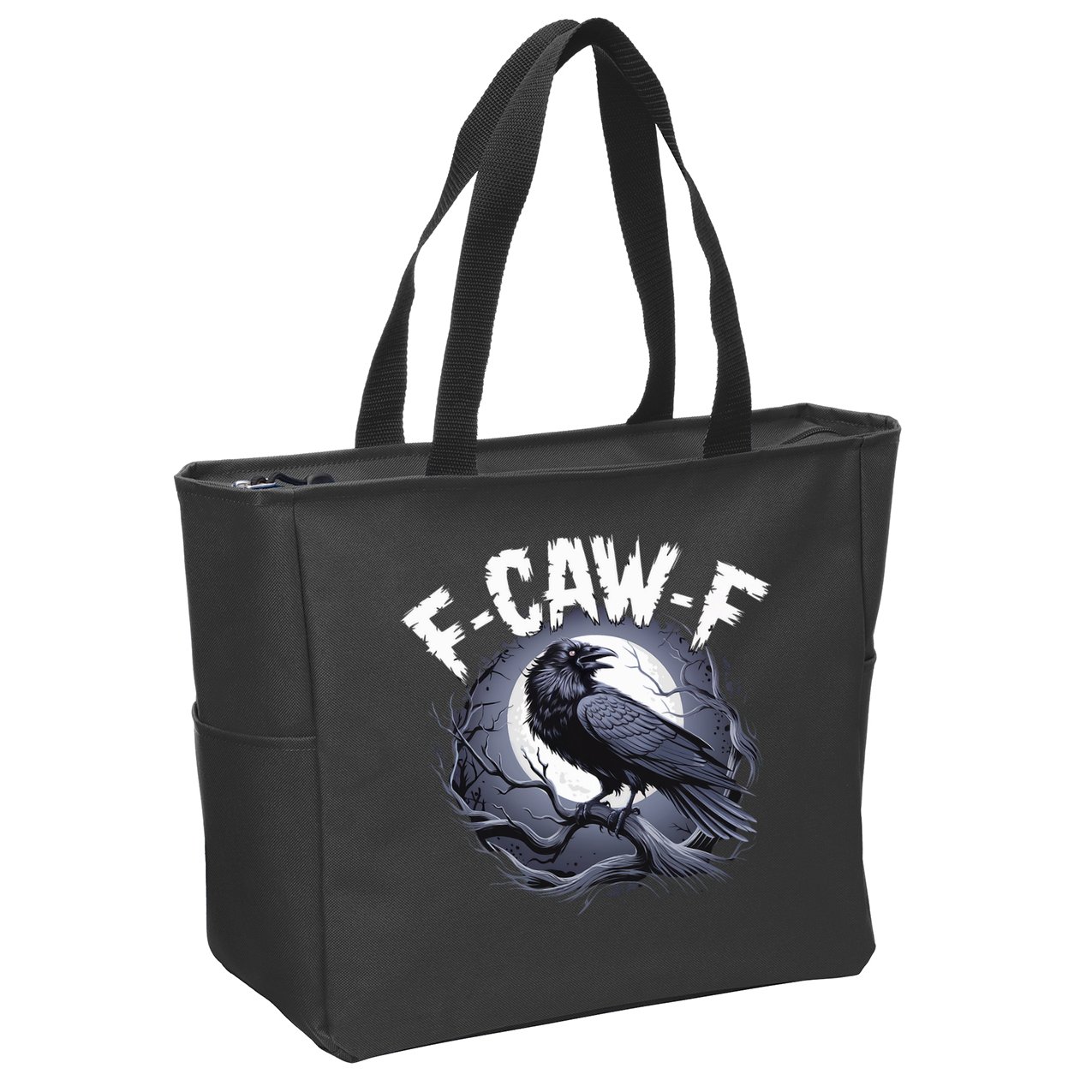 F-Caw-F Zip Tote Bag