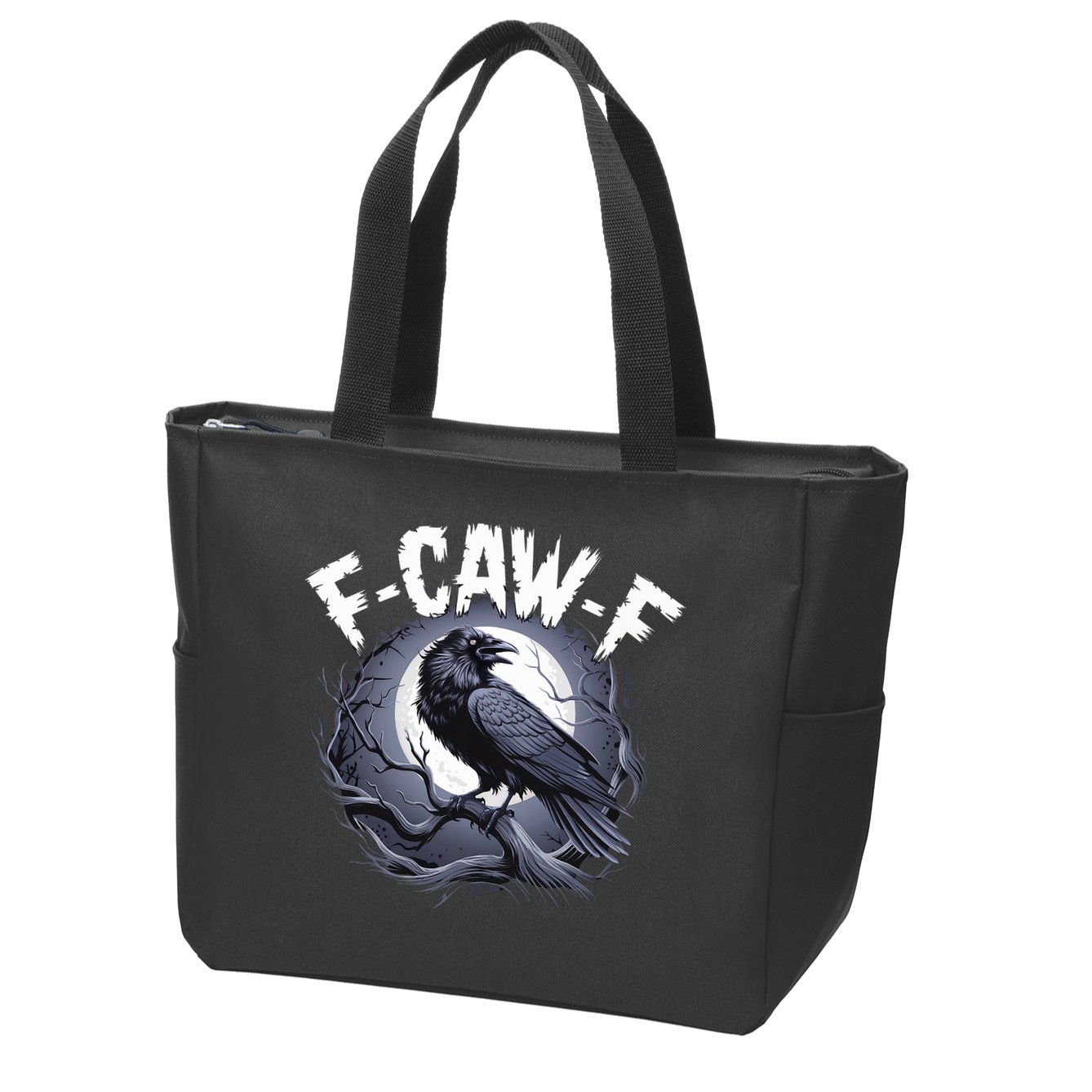 F-Caw-F Zip Tote Bag