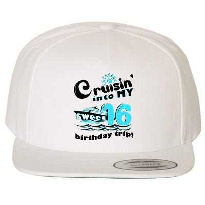 Friendship Family Cruise Trip Daughter Wool Snapback Cap