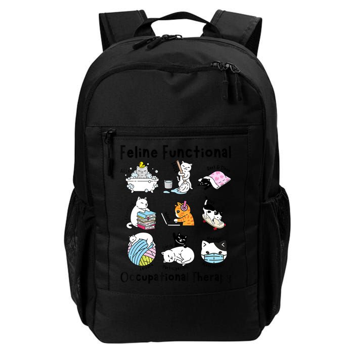 Feline Fun Cat Functional Occupational Therapy OT Therapist  Backpack