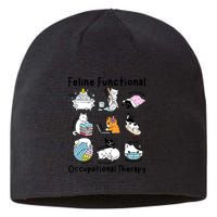Feline Fun Cat Functional Occupational Therapy OT Therapist  Sustainable Beanie