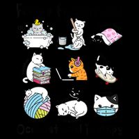 Feline Fun Cat Functional Occupational Therapy OT Therapist  Tall Sweatshirt
