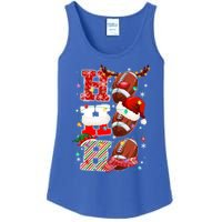 Funny Football Christmas Ugly Sweater Football Xmas Outfit Cute Gift Ladies Essential Tank