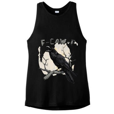 F-Caw-F Ladies PosiCharge Tri-Blend Wicking Tank
