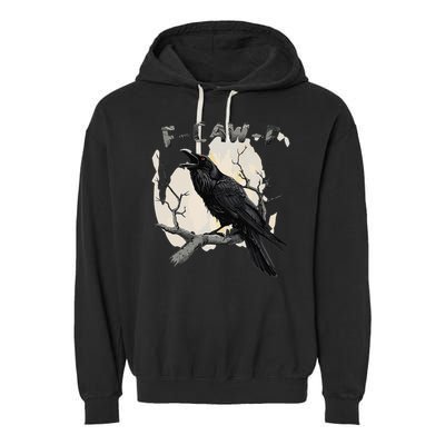 F-Caw-F Garment-Dyed Fleece Hoodie