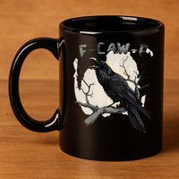 F-Caw-F 11oz C Handle Ceramic Mug