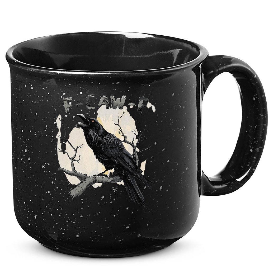 F-Caw-F 15oz Campfire Ceramic Mug
