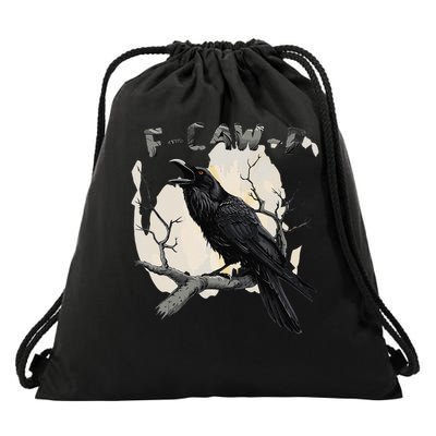 F-Caw-F Drawstring Bag