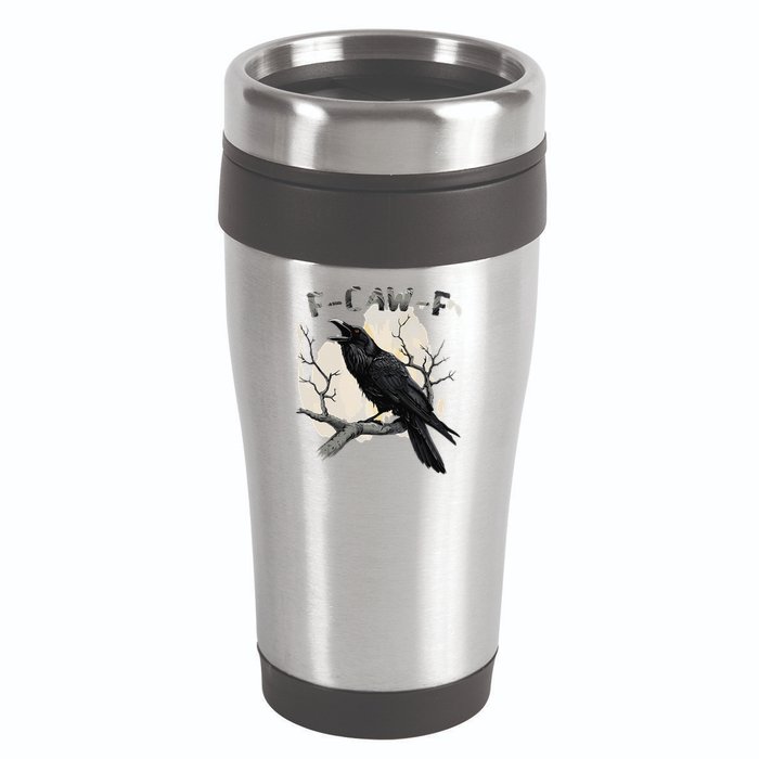 F-Caw-F 16oz Travel Tumbler