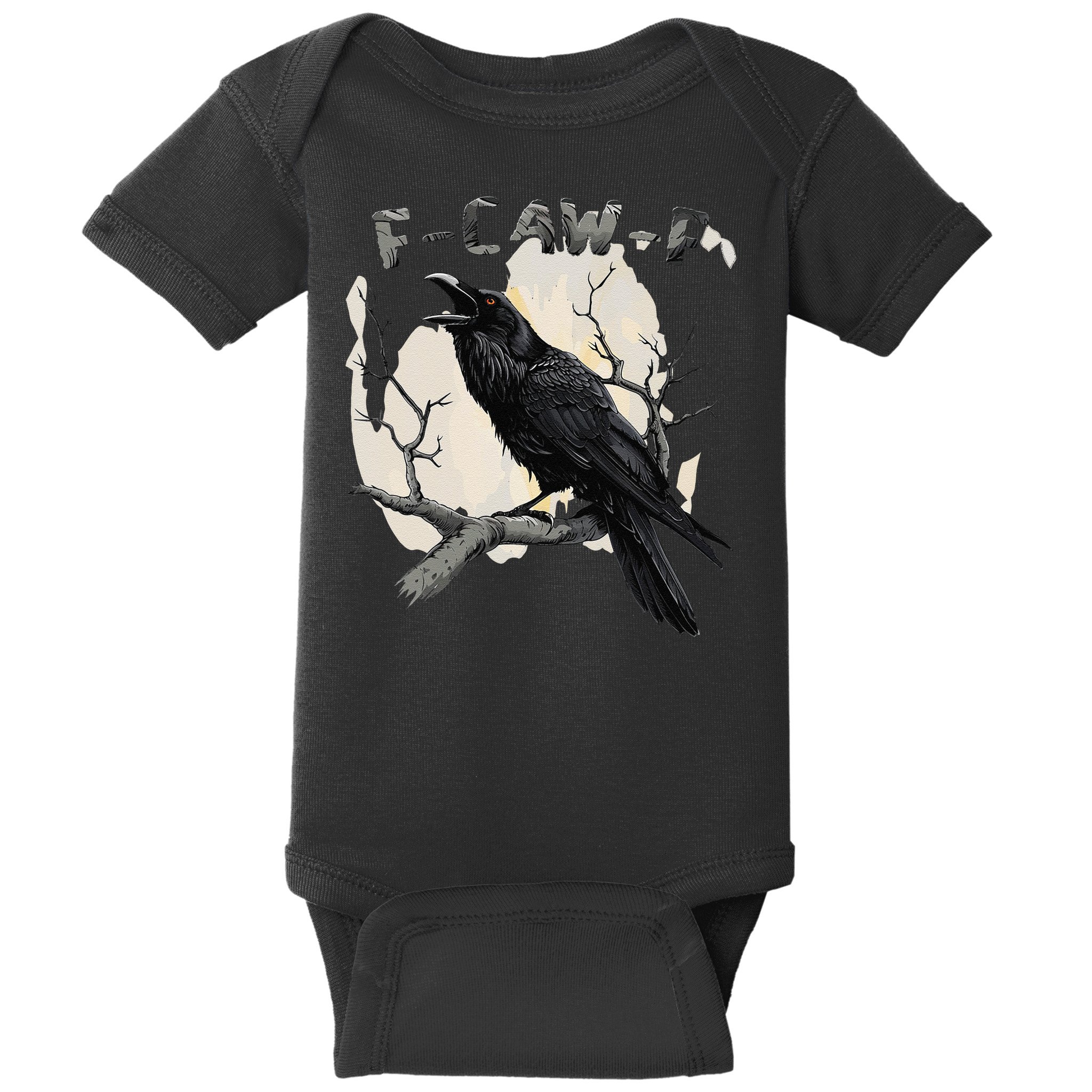 F-Caw-F Baby Bodysuit