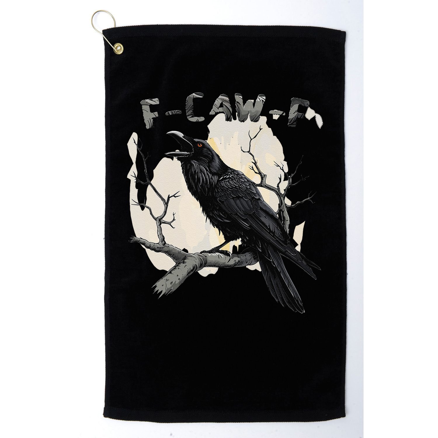 F-Caw-F Golf Towel