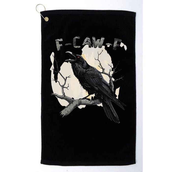 F-Caw-F Golf Towel