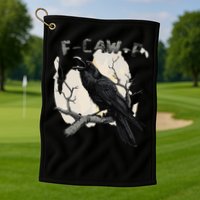 F-Caw-F Golf Towel