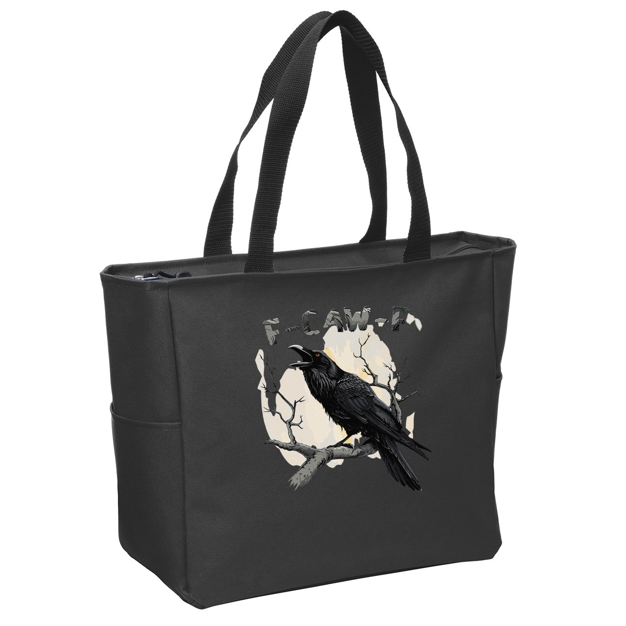 F-Caw-F Zip Tote Bag