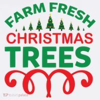 Farm Fresh Christmas Trees Short Acrylic Beanie