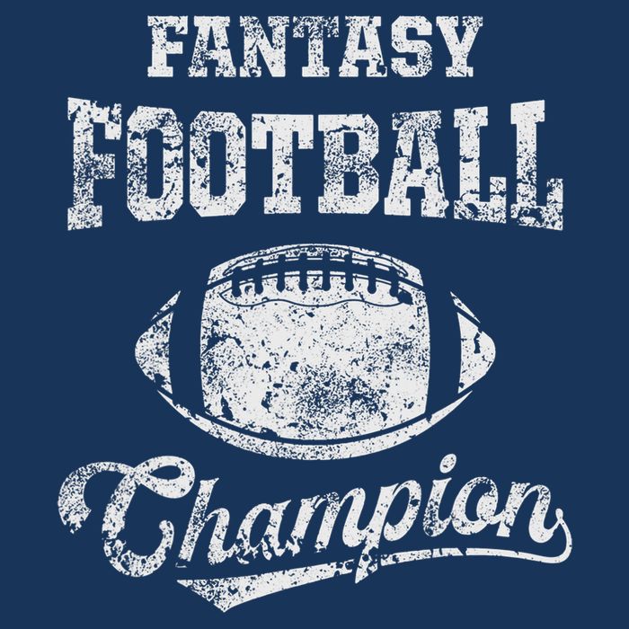 Fantasy Football Champion Funny League Draft Party Champ 7 Panel Mesh Trucker Snapback Hat